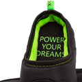 Black-White-Green - Close up - Xbox Boys Slippers