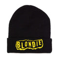 Black - Pack Shot - Blondie Logo Beanie