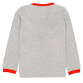 Grey-Red - Back - Friends Boys Christmas Pyjama Set