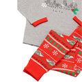 Grey-Red - Pack Shot - Friends Boys Christmas Pyjama Set