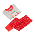 Red-Grey - Side - Peppa Pig Girls Christmas Pyjama Set