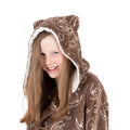 Brown - Pack Shot - Pusheen Girls Dressing Gown