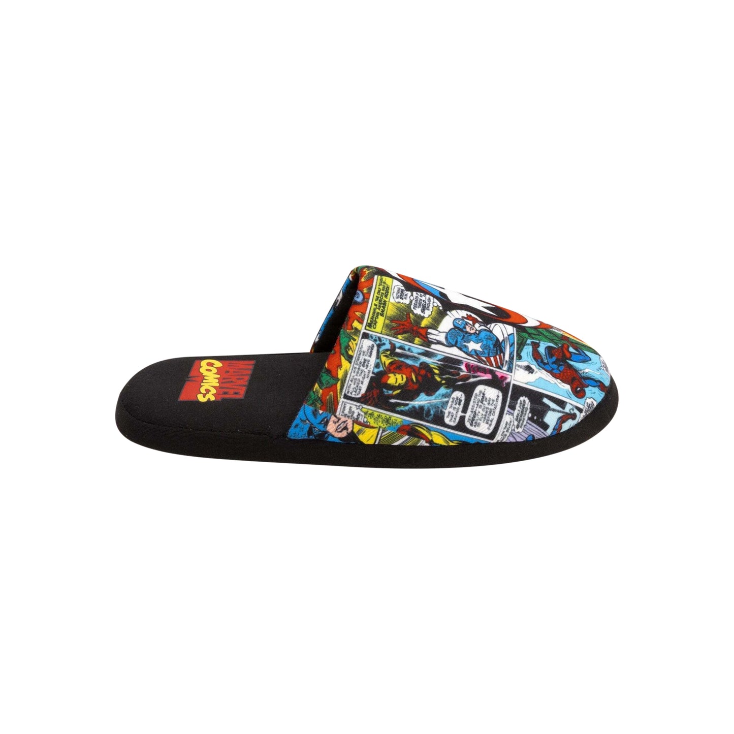 Multicoloured - Side - Marvel Avengers Mens Slippers