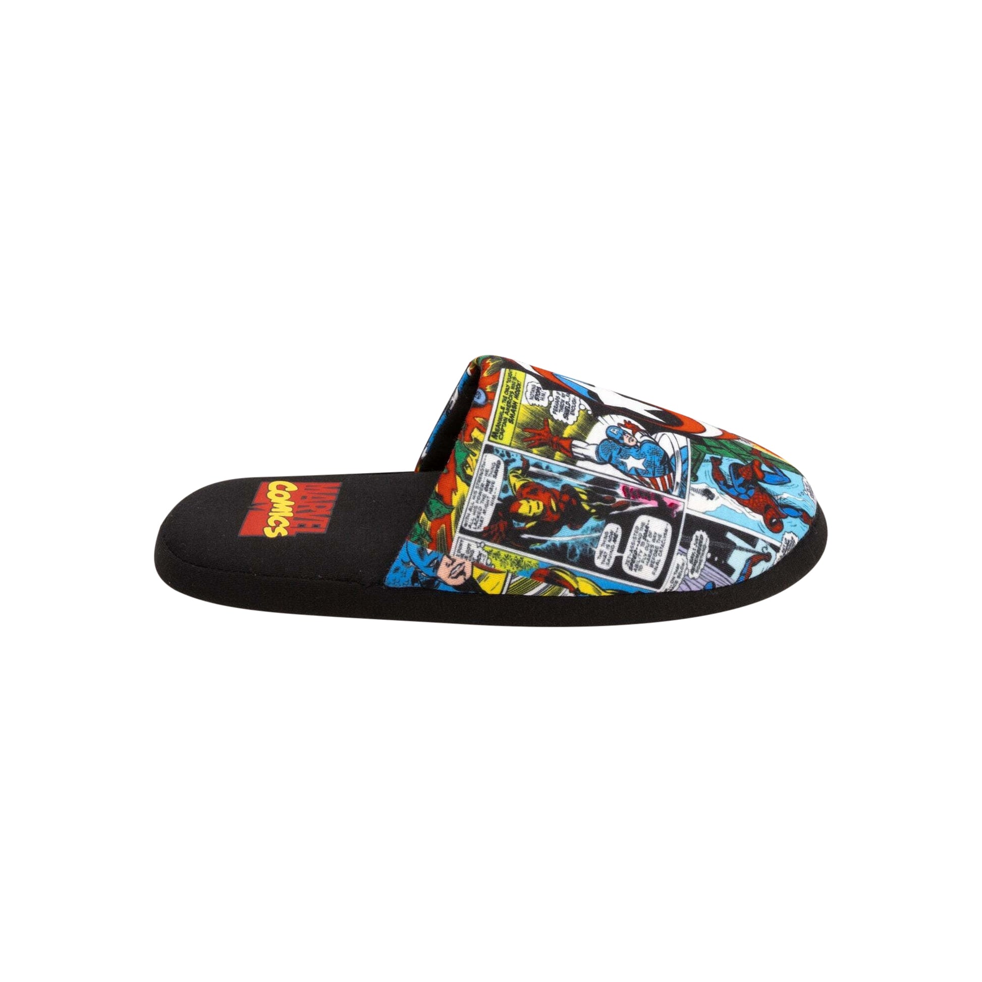 Multicoloured - Side - Marvel Avengers Mens Slippers