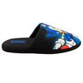 Black - Back - Sonic The Hedgehog Mens Slippers