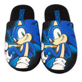 Black - Pack Shot - Sonic The Hedgehog Mens Slippers