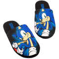 Black - Close up - Sonic The Hedgehog Mens Slippers