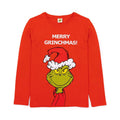 Red-Green-White - Side - The Grinch Womens-Ladies Christmas Pyjama Set