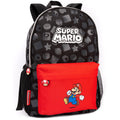 Black-Red - Back - Super Mario All-Over Print Backpack