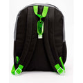 Black-Green - Back - Minecraft Childrens-Kids Time To Mine Backpack Set