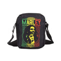 Black - Front - Rock Sax Roots Rock Bob Marley Crossbody Bag