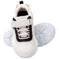 White-Black - Lifestyle - Disney Childrens-Kids Mickey Mouse Trainers