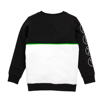 Black-White-Green - Back - Xbox Boys Sweatshirt