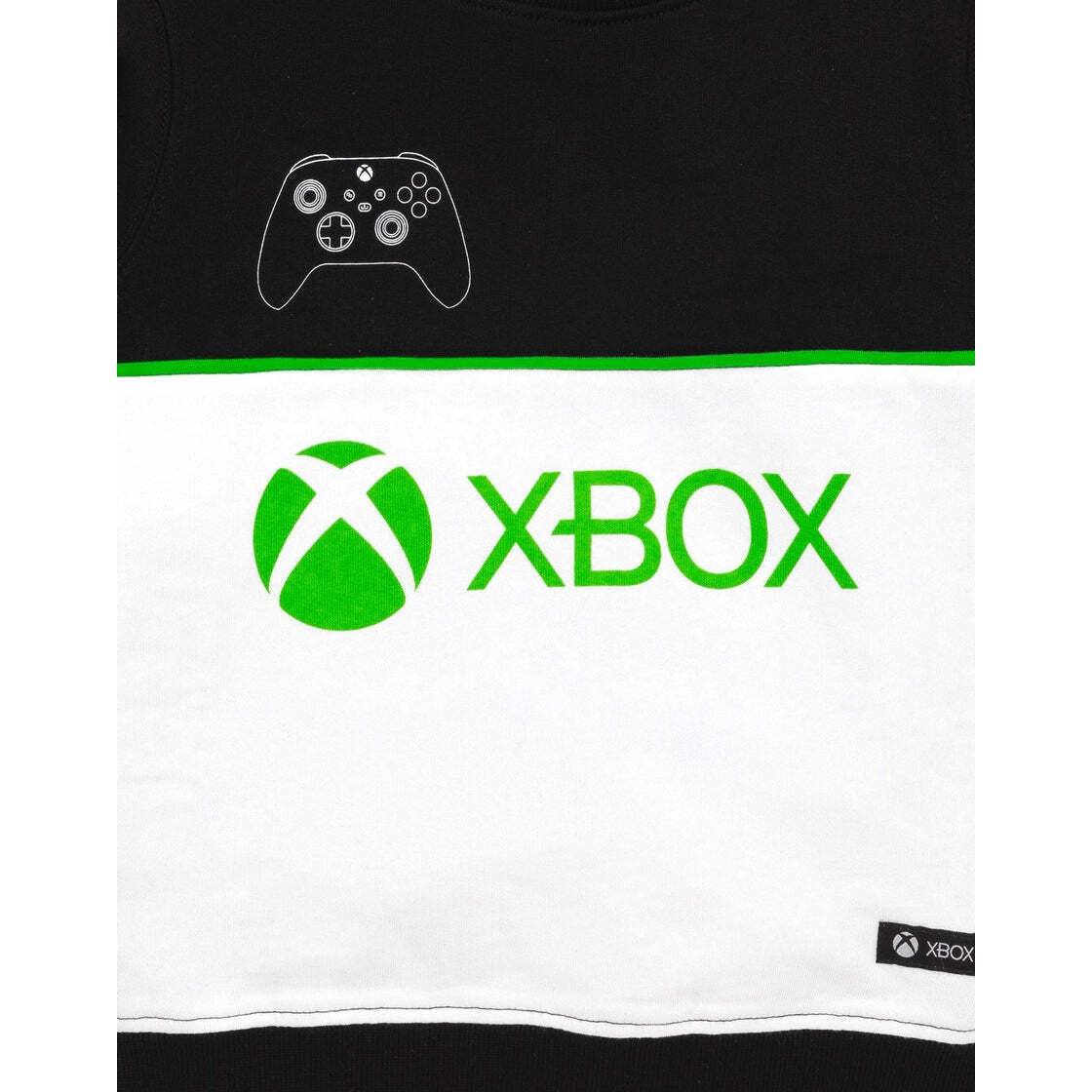 Black-White-Green - Pack Shot - Xbox Boys Sweatshirt