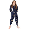 Navy-Gold - Back - Harry Potter Childrens-Kids Sleepsuit