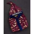 Navy-Maroon-Gold - Close up - Harry Potter Childrens-Kids Dressing Gown