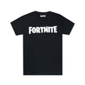 Black - Side - Fortnite Boys Logo T-Shirt