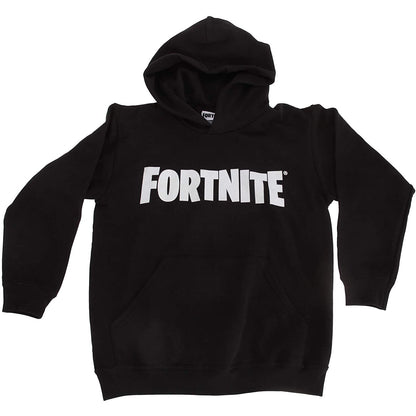 Black - Lifestyle - Fortnite Childrens-Kids Logo Hoodie