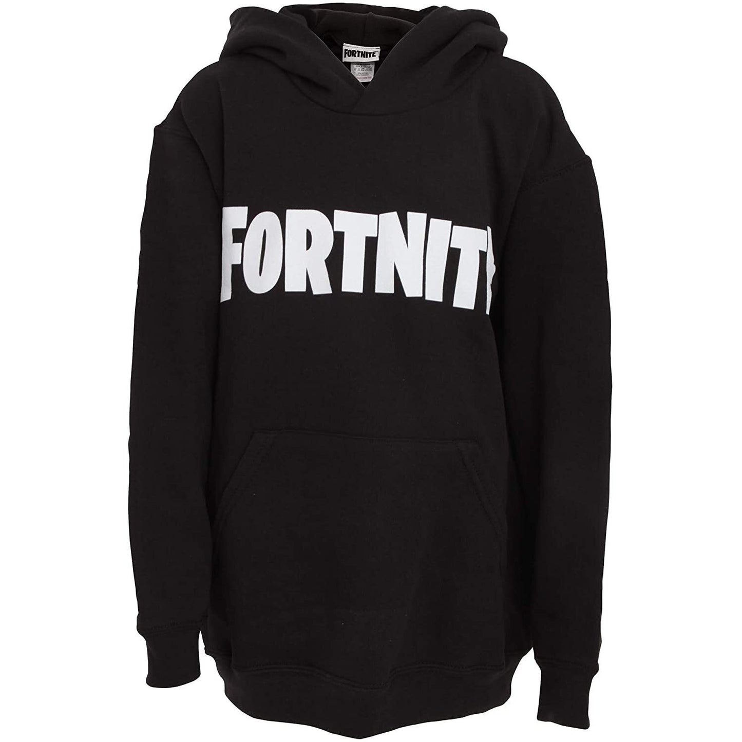 Black - Pack Shot - Fortnite Childrens-Kids Logo Hoodie