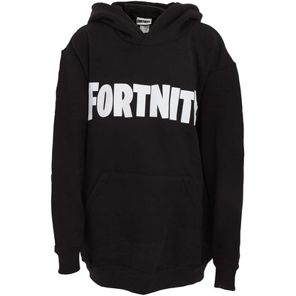 Black - Pack Shot - Fortnite Childrens-Kids Logo Hoodie