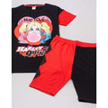 Red-Black - Lifestyle - Harley Quinn Womens-Ladies Mad Love Pyjama Set