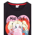 Red-Black - Pack Shot - Harley Quinn Womens-Ladies Mad Love Pyjama Set