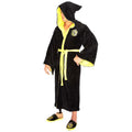 Black-Yellow - Back - Harry Potter Mens Hufflepuff Robe