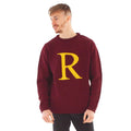 Red-Yellow - Side - Harry Potter Mens Ron Weasley R Knitted Christmas Jumper
