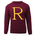 Red-Yellow - Front - Harry Potter Mens Ron Weasley R Knitted Christmas Jumper