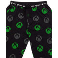 Black-Neon Green-Grey - Back - Xbox Mens Lounge Pants