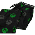 Black-Neon Green-Grey - Close up - Xbox Mens Lounge Pants