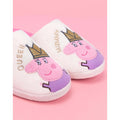 Cream-Pink-Purple - Lifestyle - Peppa Pig Womens-Ladies Queen Mummy Pig Slippers