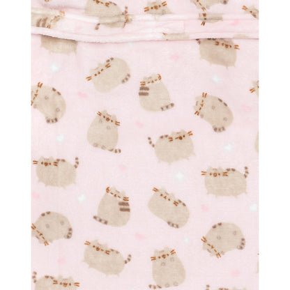 Pink - Close up - Pusheen Girls Dressing Gown
