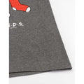 Grey-Red-White - Pack Shot - Friends Womens-Ladies Stocking Christmas T-Shirt
