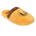 Brown - Back - Star Wars Mens Jedi Master Slippers