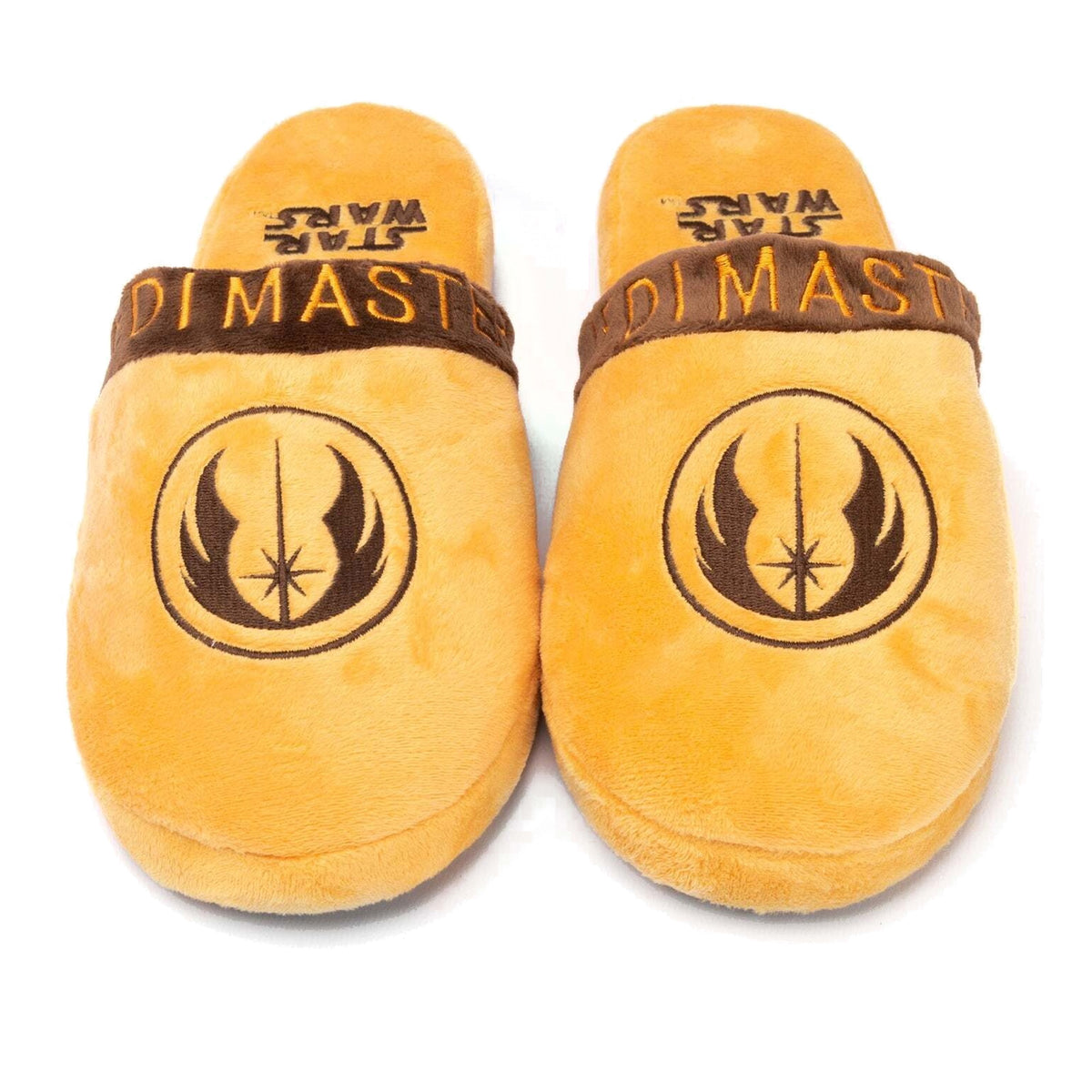 Brown - Front - Star Wars Mens Jedi Master Slippers