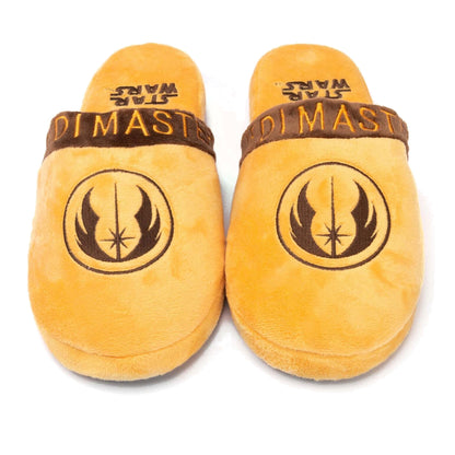 Brown - Front - Star Wars Mens Jedi Master Slippers