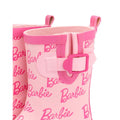 Pink - Close up - Barbie Childrens-Kids Wellington Boots