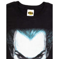 Black - Back - The Joker Mens Face Short-Sleeved T-Shirt