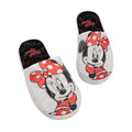 Grey - Back - Disney Womens-Ladies Minnie Mouse Slippers