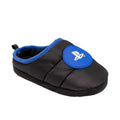Black-Blue - Front - Playstation Boys Slippers