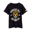 Black - Front - Cypress Hill Unisex Adult LA T-Shirt