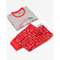 Red-Grey - Lifestyle - Peppa Pig Womens-Ladies Mummy Pig Christmas Pyjama Set