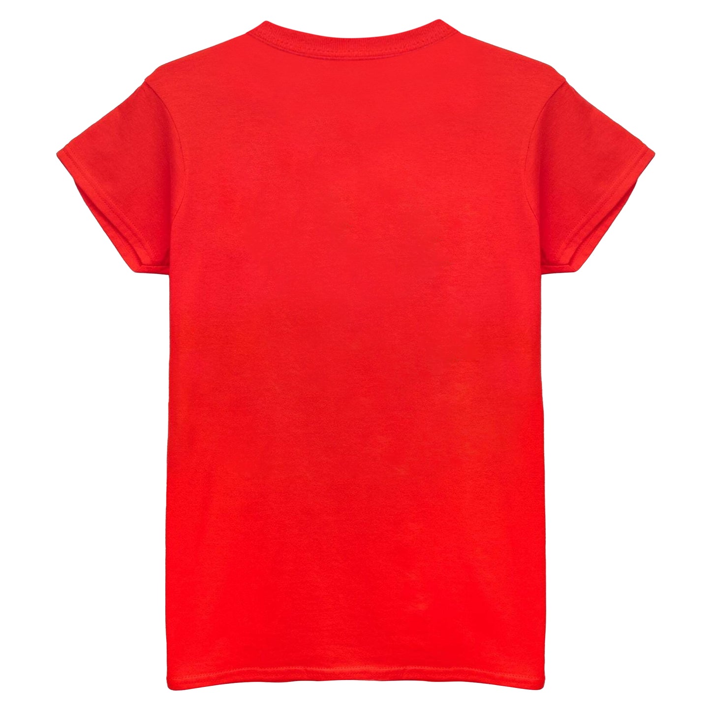 Red - Back - Pusheen Womens-Ladies Meowy Christmas T-Shirt