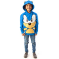 Blue - Side - Sonic The Hedgehog Boys 3D Ears Hoodie