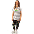 White-Black-Green - Back - Friends Girls Central Perk Pyjama Set