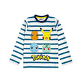White-Blue-Yellow - Back - Pokemon Boys Characters Pyjama Set