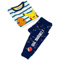 White-Blue-Yellow - Lifestyle - Pokemon Boys Characters Pyjama Set