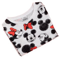 White-Black-Red - Lifestyle - Disney Girls Mickey & Minnie Mouse All-Over Print T-Shirt