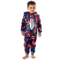 Blue-Red-White - Back - Spider-Man Childrens-Kids All-In-One Nightwear